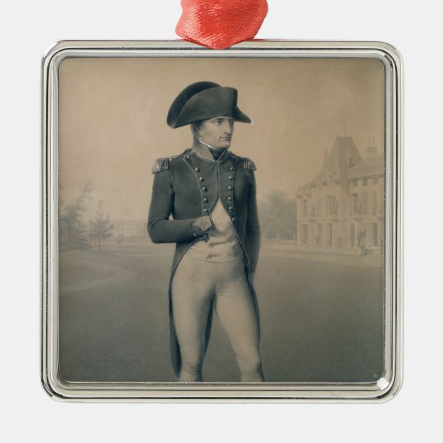 Ornamento De Metal Primeiro cônsul de Napoleon Bonaparte em Malmaison (Frente)