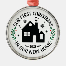 Primeiro Natal Em Nova Casa Natal Personalizado