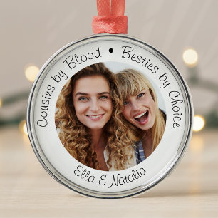 Ornamento De Metal Primos por Besties de Sangue por Escolha Oferta de