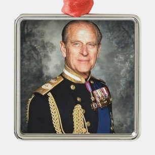 Ornamento De Metal Prince Philip