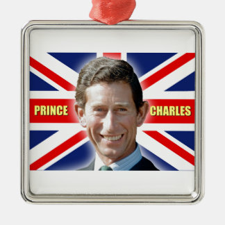 Ornamento De Metal Príncipe Charles - Patriótico!