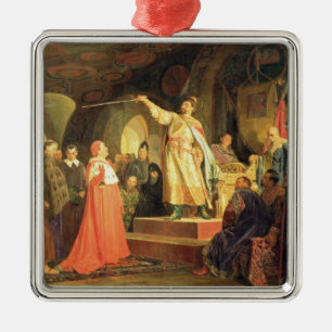 Ornamento De Metal Príncipe Romano de Halych-Volhynia