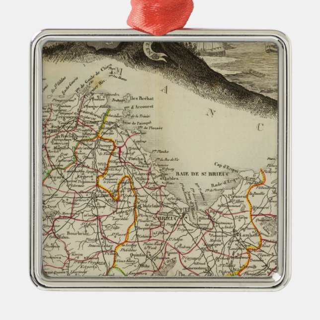 Ornamento De Metal Probabilidades nortes (Frente)