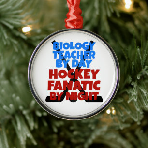 Ornamento De Metal Professor de Biologia Adora Hockey