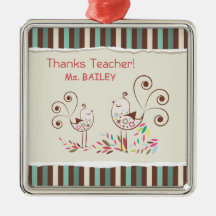 Professor de obrigados, Stripe de Aves Whimsical