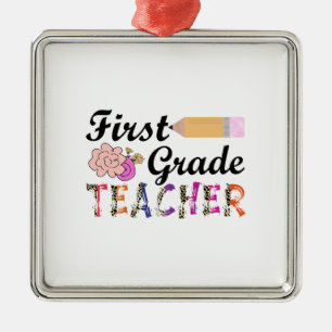 Ornamento De Metal Professor de primeiro grau