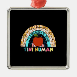 Ornamento De Metal Professor É Um Bom Dia Ensinar Tini Humano