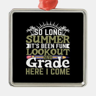 Ornamento De Metal Professor Tão Longo Verão
