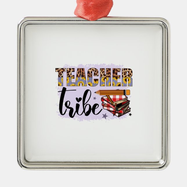 Ornamento De Metal Professor Tribe (Frente)