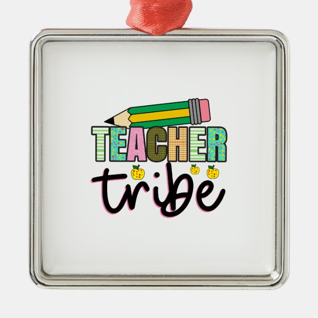 Ornamento De Metal Professor Tribe (Frente)
