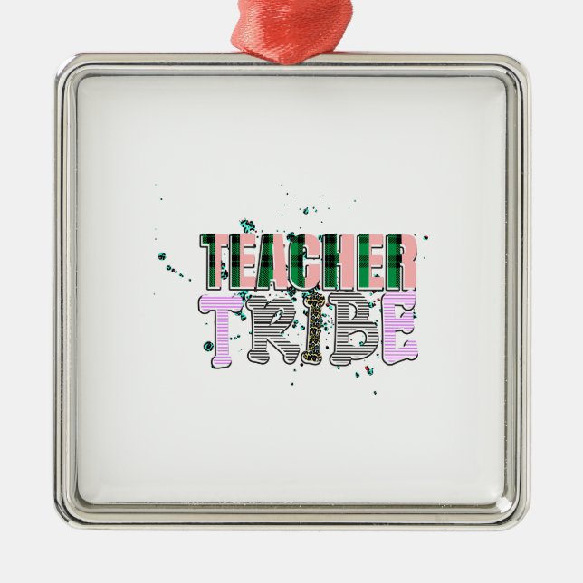 Ornamento De Metal Professor Tribe (Frente)