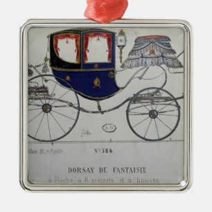 Ornamento De Metal Projete para 'um Cupé Dorsay de Fantaisie'