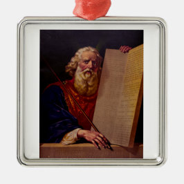 Ornamento De Metal Prophet Moses on Mount Sinai – High-Fidelity Epic 