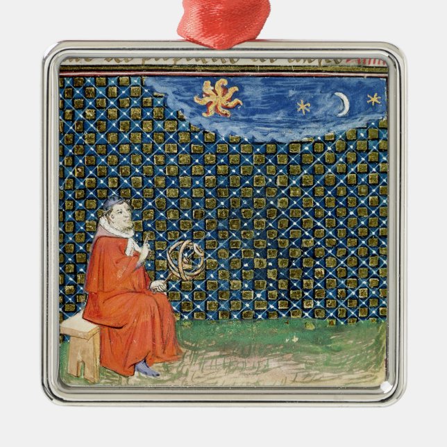 Ornamento De Metal Propriedades do céu (Frente)