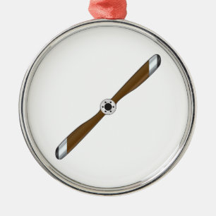 Ornamento De Metal Propulsor do avião