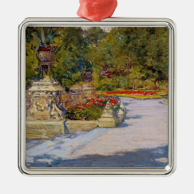 Ornamento De Metal Prospect Park, Brooklyn (Frente)