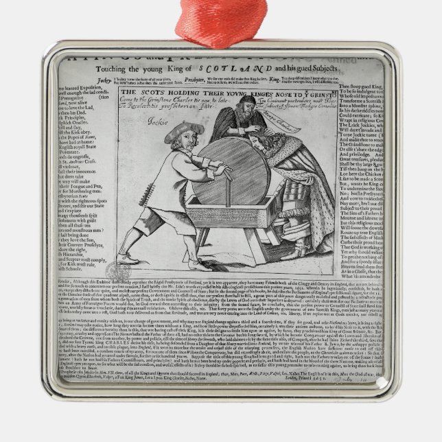 Ornamento De Metal Provérbios e previsões velhos (Frente)