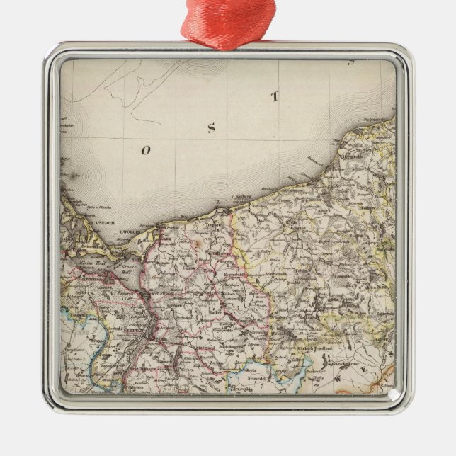 Ornamento De Metal Prússia, Alemanha, Polônia 4 (Frente)