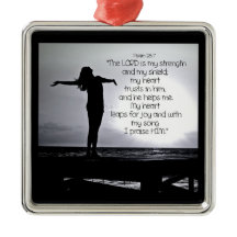 Psalm Lord é a minha Bíblia de força, Cinza negra