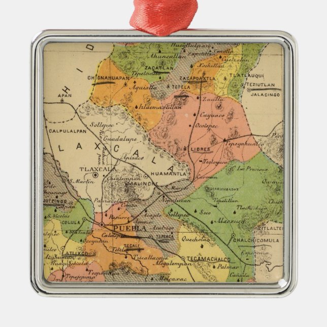 Ornamento De Metal Puebla, México (Frente)