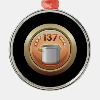 Ornamento De Metal Pulso aleatório: prêmio dourado da concha da