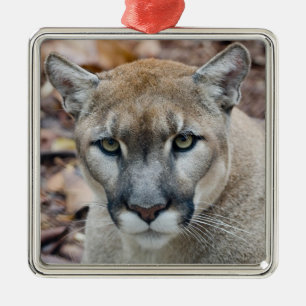 Ornamento De Metal Puma, leão-da-montanha, pantera-da-flórida, Puma