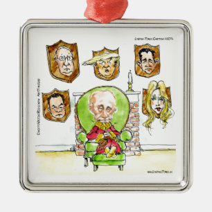 Ornamento De Metal Putin The Hunter Não É Meu Presidente Trump