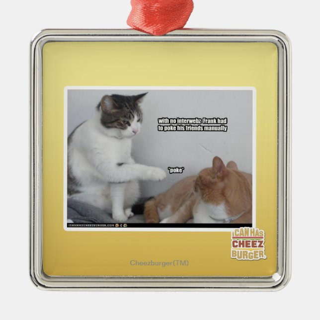 Ornamento De Metal Puxão (Frente)