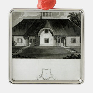 Ornamento De Metal Quatro casas de campo, 1818