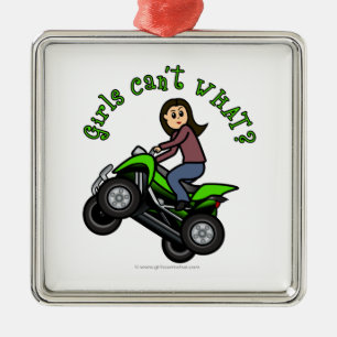 Ornamento De Metal Quatro rodas leves