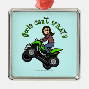 Ornamento De Metal Quatro rodas leves