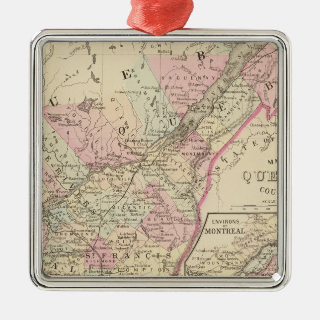 Ornamento De Metal Quebeque 2 (Frente)