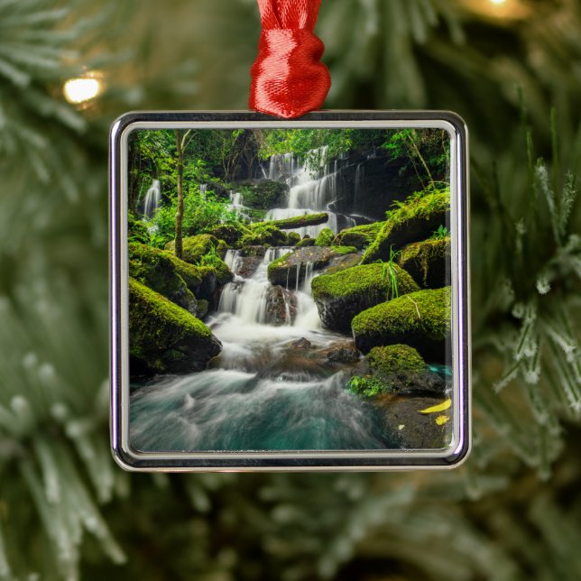 Ornamento De Metal Quedas | Phu Tub Berk Mountain, Tailândia (Árvore)