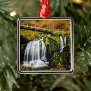 Ornamento De Metal Quedas Triberg Waterfall, Alemanha