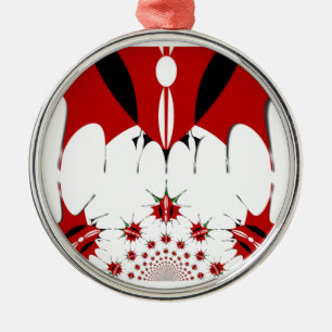 Ornamento De Metal Quênia Mágico: Simetria do Patrimônio Modernidade