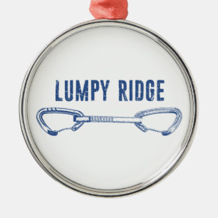 Ornamento De Metal Quickdraw para Escalada em Lumpy Ridge