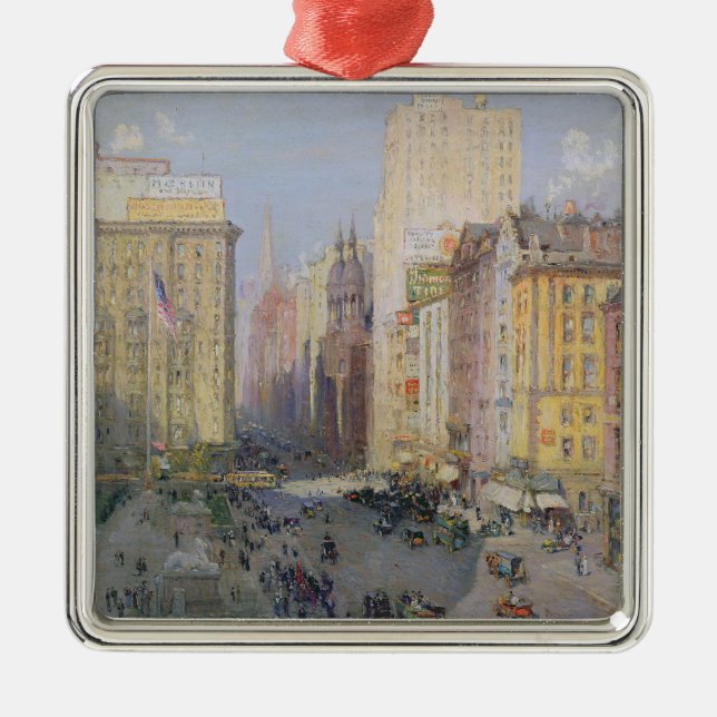 Ornamento De Metal Quinta Avenida, New York, 1913 (Frente)