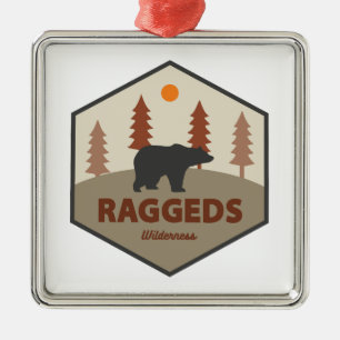 Ornamento De Metal Raggeds Wilderness Colorado Bear