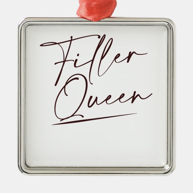 Ornamento De Metal Rainha de enchimento de lábios Injetáveis Estética (Frente)