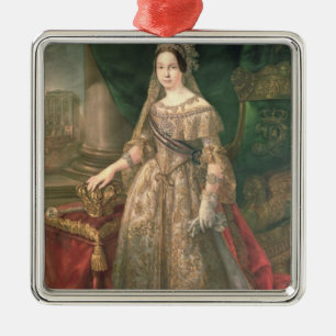 Ornamento De Metal Rainha Isabella II 1843