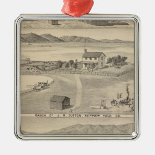 Ornamento De Metal Ranch Winters Dutton