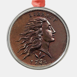 Ornamento De Metal Raras Penny Americana