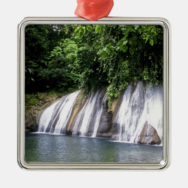 Ornamento De Metal Reach Falls, Port Antonio, Jamaica (Frente)