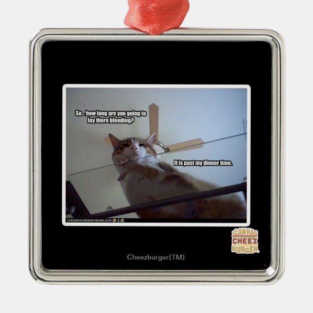 Ornamento De Metal Realiza-se após meu tempo de comensal (Frente)