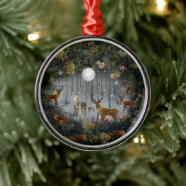 Ornamento De Metal Rebelde Adorável À Noite