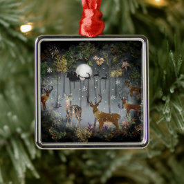 Ornamento De Metal Rebelde Adorável À Noite