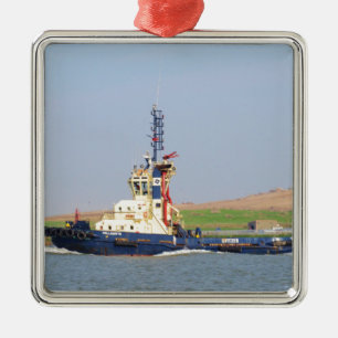 Ornamento De Metal Rebocador Millgarth