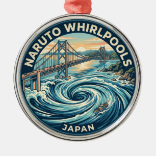 Ornamento De Metal Redemoinhos de Naruto Japão