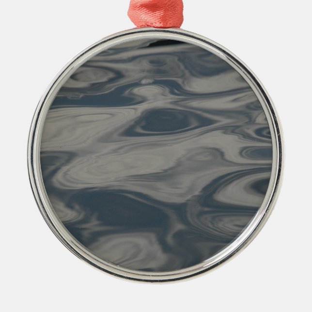 Ornamento De Metal Reflexões sobre a Água (Frente)