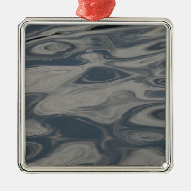 Ornamento De Metal Reflexões sobre a Água (Frente)